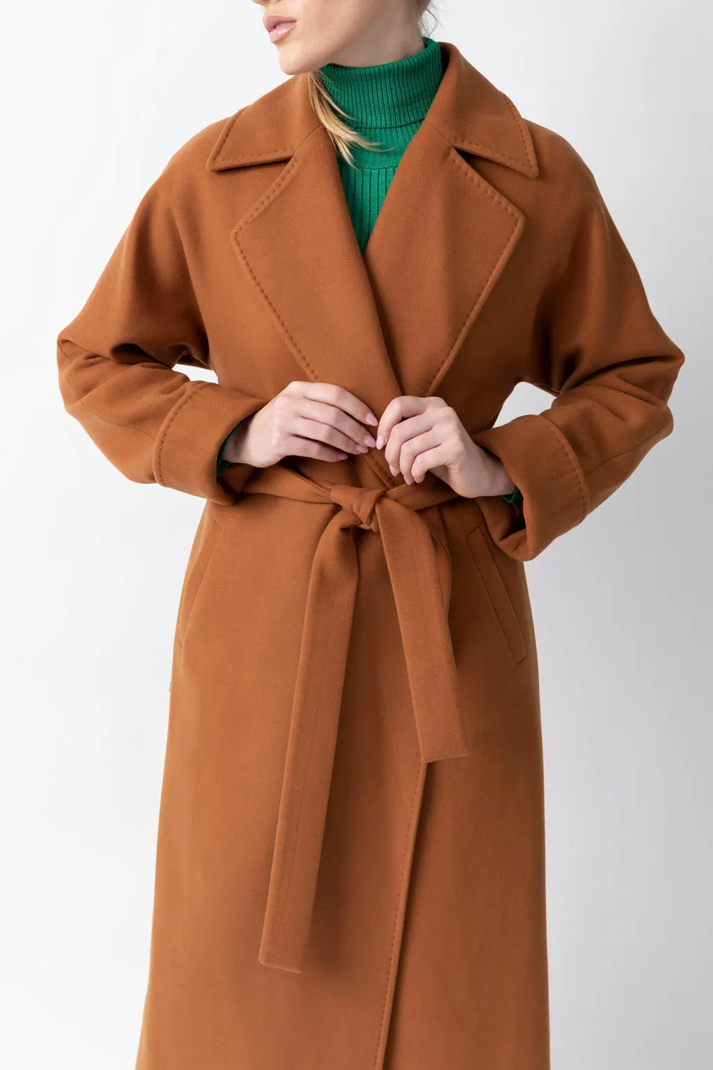 ROYAL WINTER TAN COAT DCJ2206