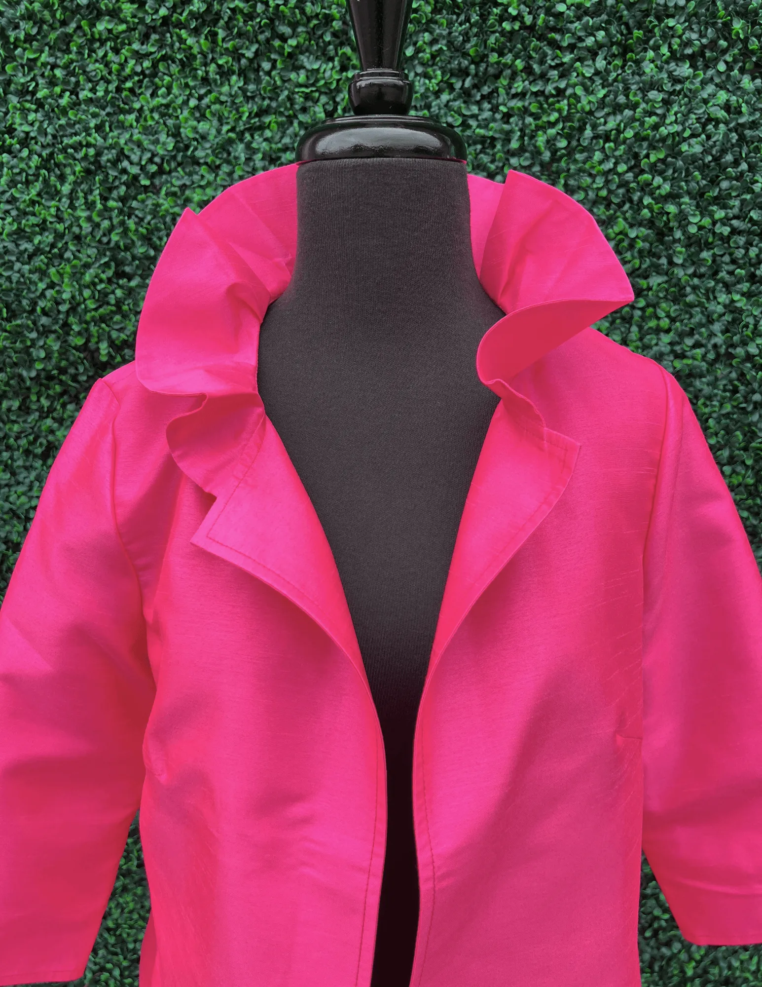 Ruffle Collar Jacket