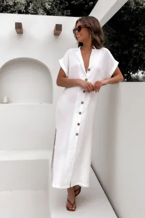 Stalker White Maxi Dress