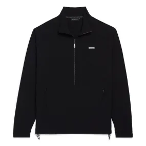 Technical Half Zip Jacket Black