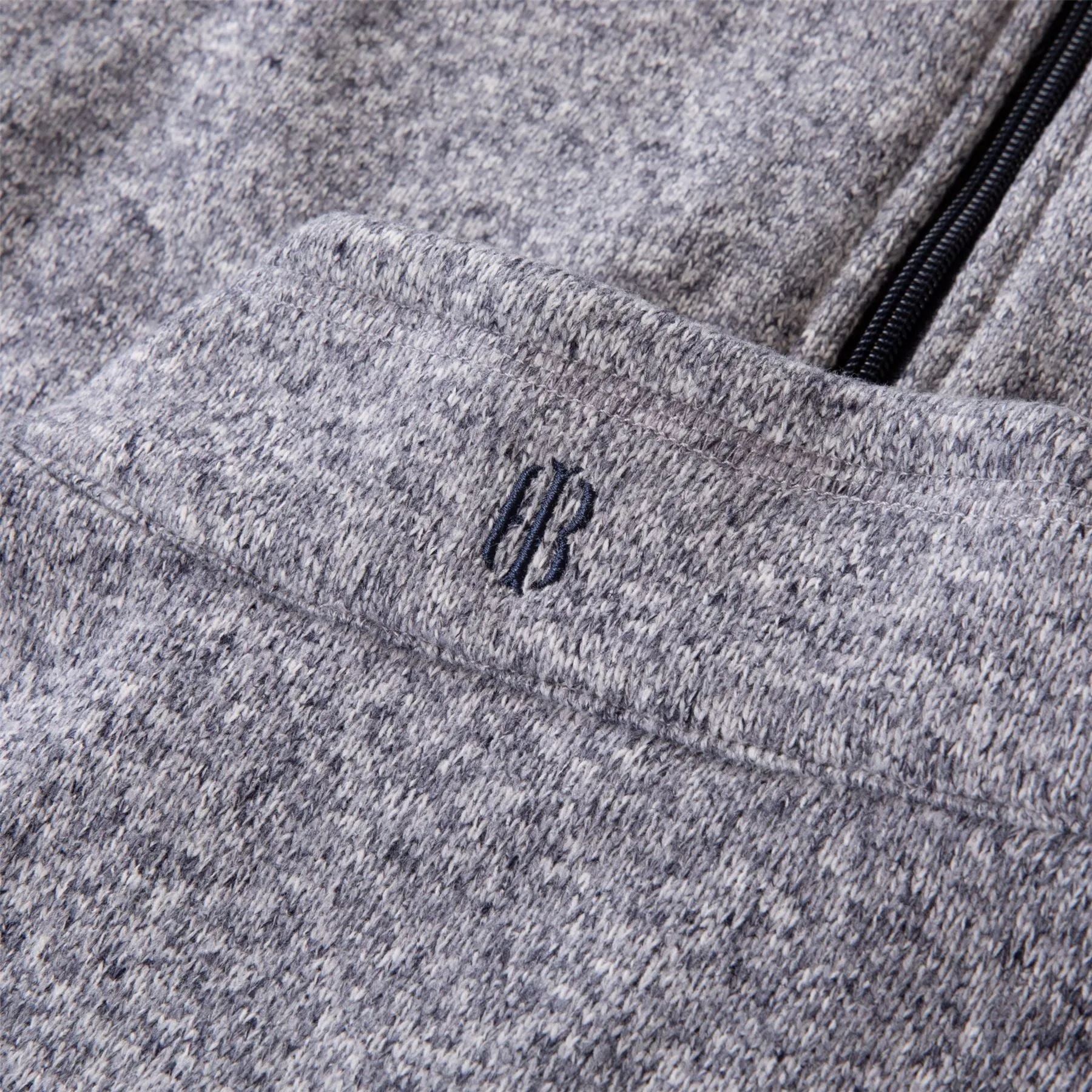 The Ashby Lightweight Jacket Heathered Navy - AW24