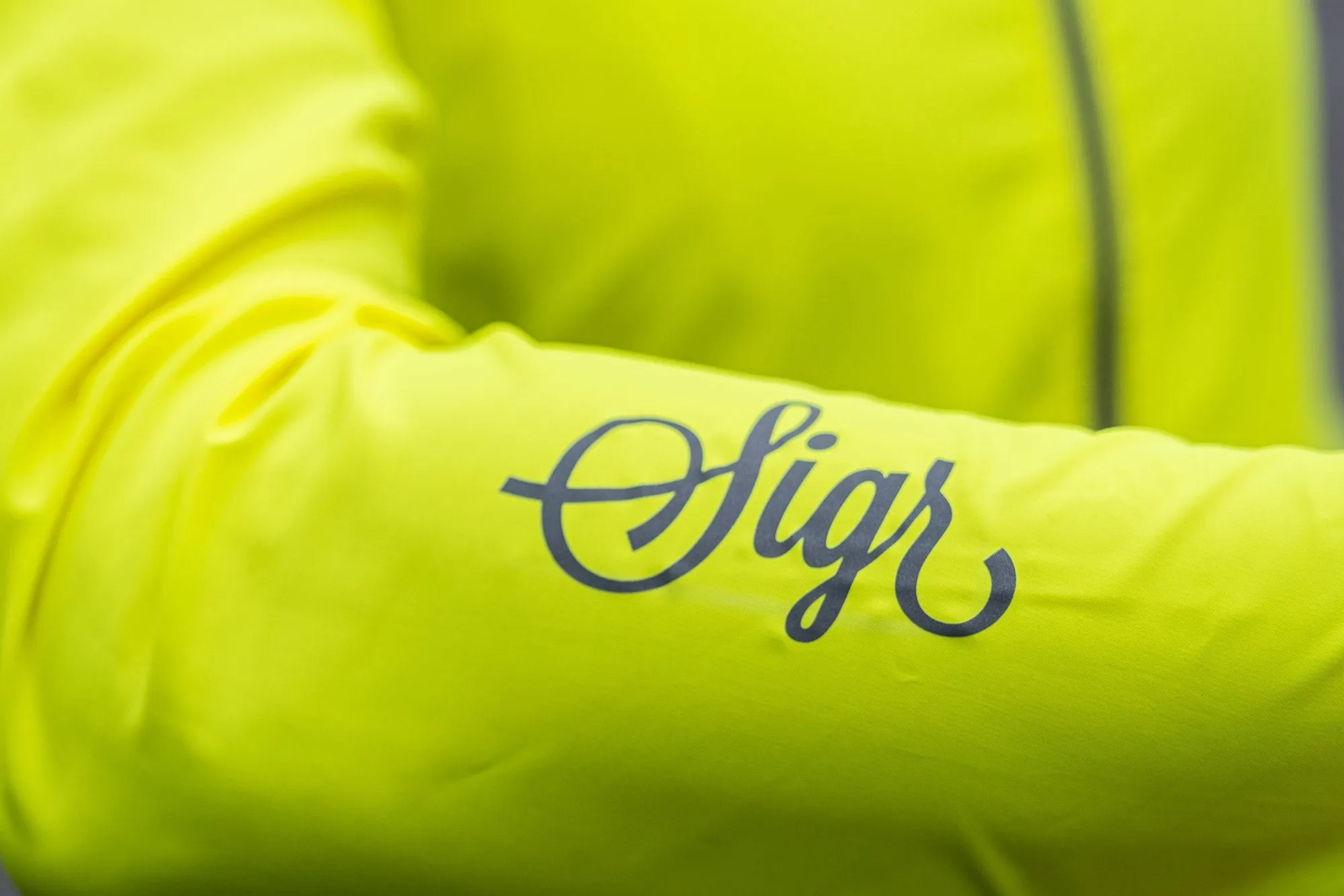 Uppsala Yellow Women's Hi Viz Cycling Wind Jacket