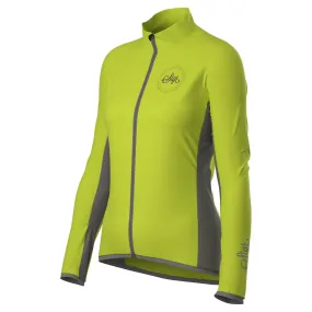 Uppsala Yellow Women's Hi Viz Cycling Wind Jacket