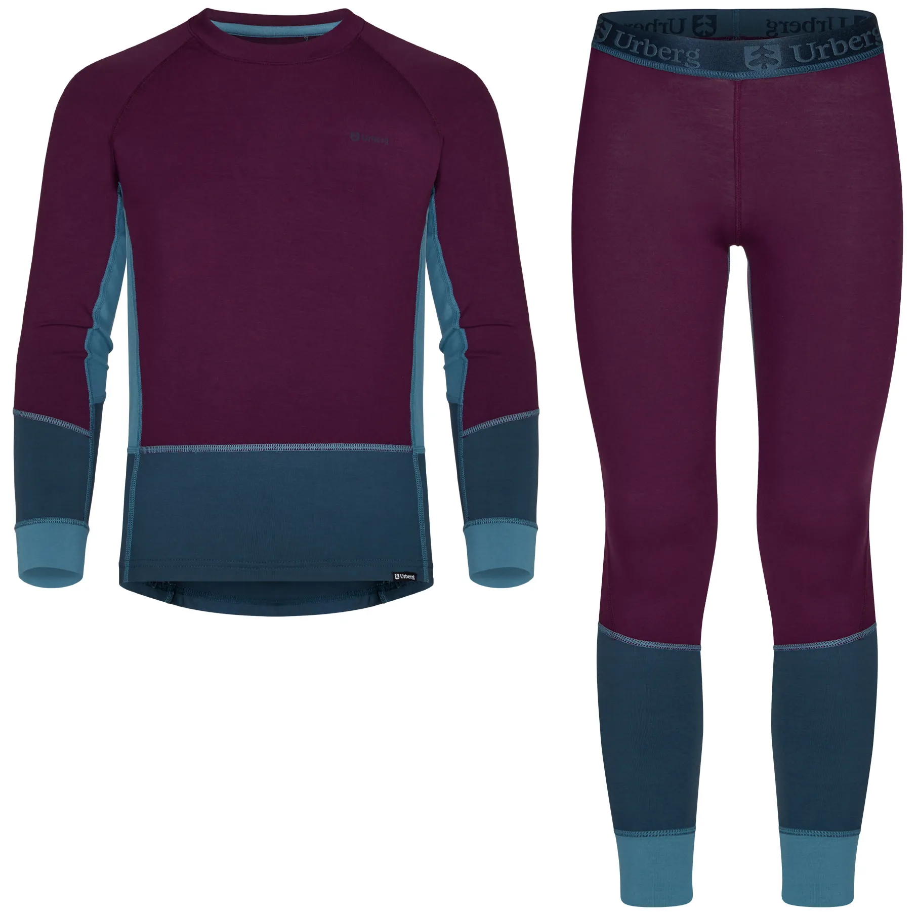 Urberg Kids&#x27; Gjota Bamboo Set Dark Purple | Buy Urberg Kids&#x27; Gjota Bamboo Set Dark Purple here | Outnorth