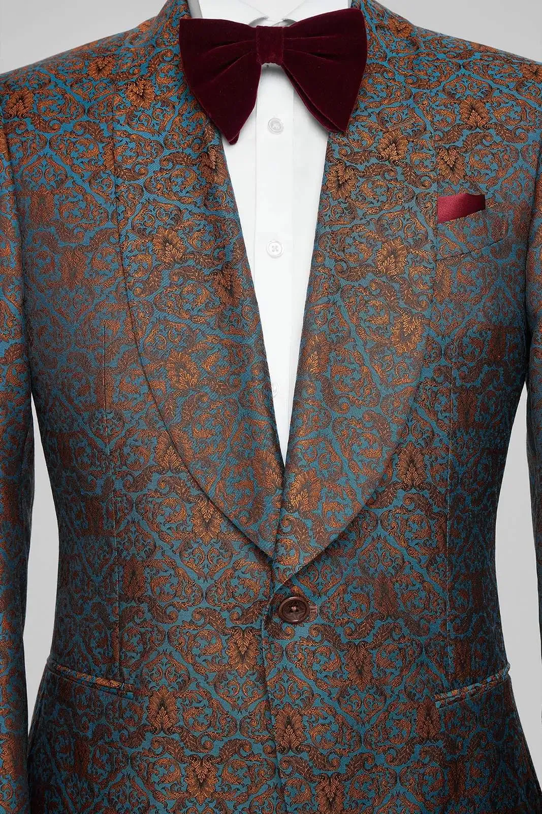 Venetian Paisley Jacquard Jacket