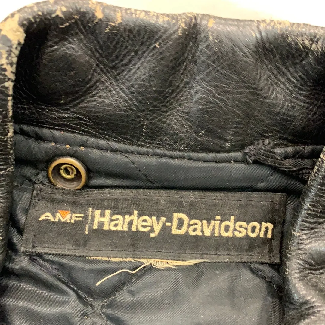 Vintage Harley Davidson leather jacket