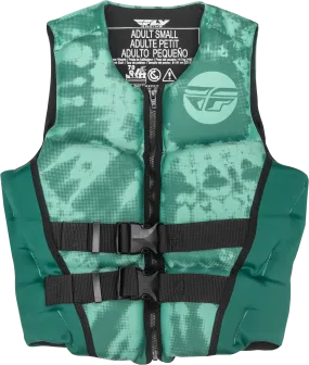 WMN'S NEOPRENE FLOTATION VEST DARK TEAL/LIGHT TEAL XL