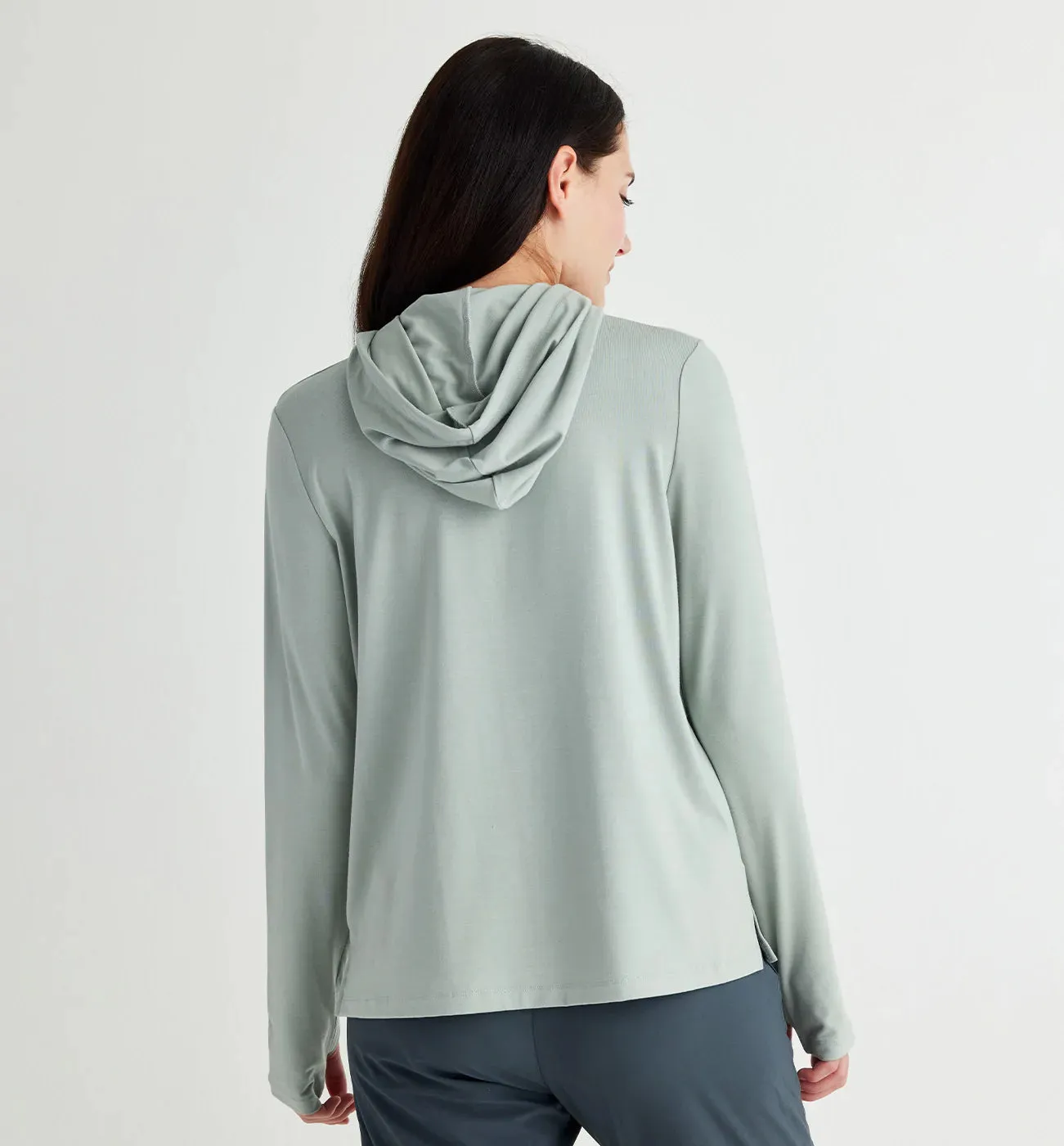 Women's Bamboo Flex Hoodie - Dark Sage