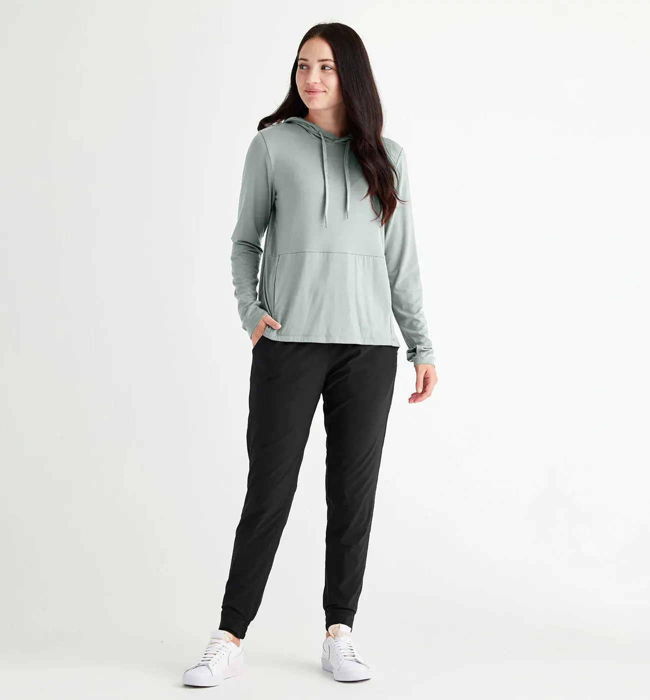 Women's Bamboo Flex Hoodie - Dark Sage