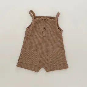 Wynn Romper in Brown